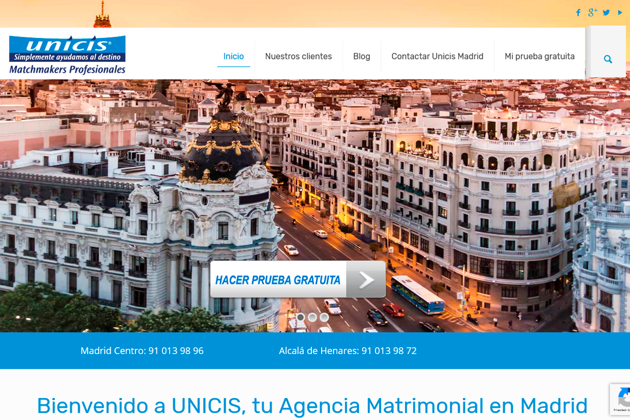 agencia matrimonial unicis consultoría de marketing Agencia Matrimonial Unicis