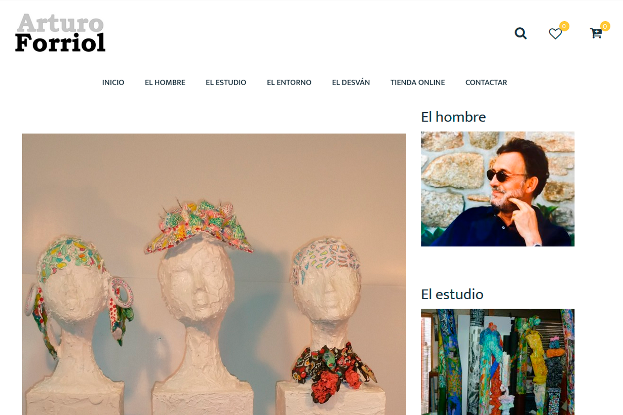 arturo forriol Diseño web Arturo Forriol