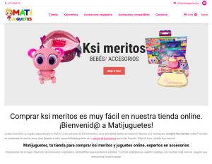 Nuevo proyecto en profesionalesmarketing: Matijuguetes